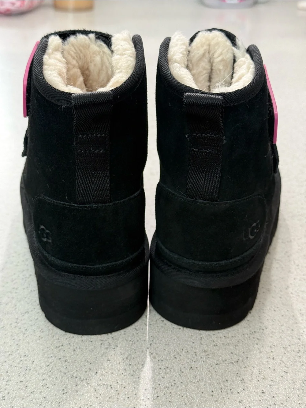 UGG kids platform boots